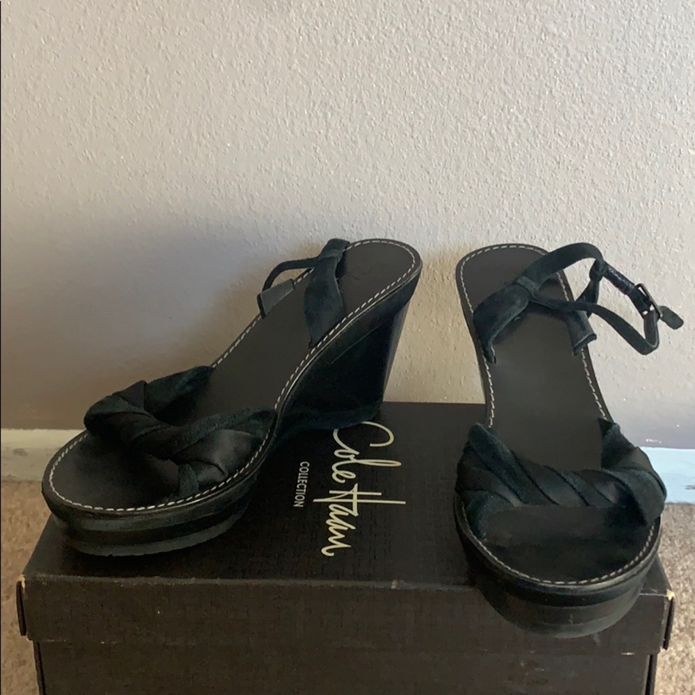 Cole Hann Nike Air Heels Black US 8